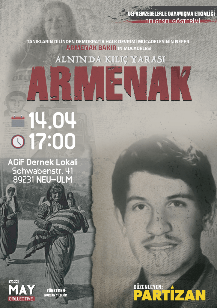 Alnında Kılıç Yarası: Armenak belgesli