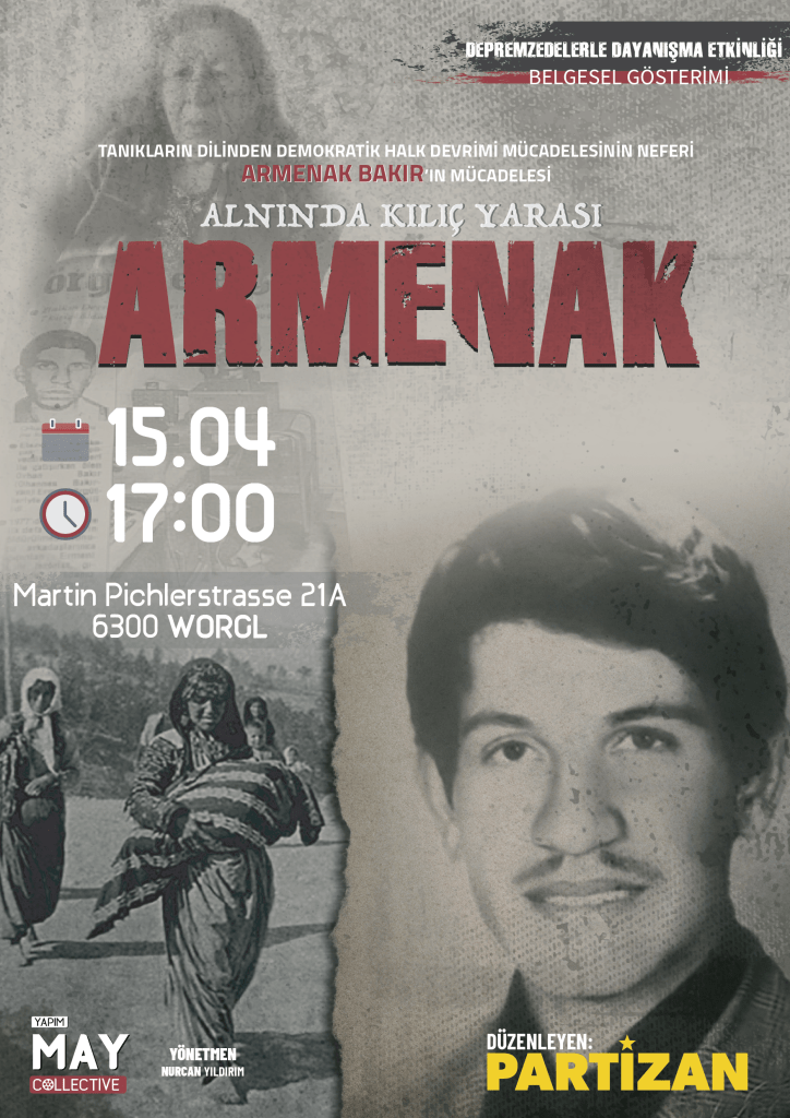 Alnında Kılıç Yarası: Armenak belgesli